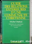 Guide des relations extrieures d'une communaut chrtienne