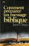 Comment prparer un message biblique