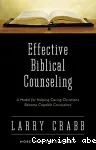 Effective Biblical Counseling