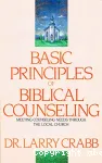 Basic Principles of Biblical Counseling