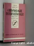 CHRONOLOGIE INTERNATIONALE 1945-77