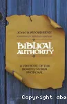 Biblical Authority