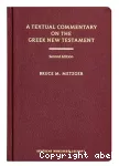 A Textual Commentary on the Greek New Testament