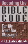 Decoding the Bible Code