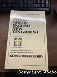 Interlinear Greek-English New Testament