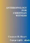 Anthropology for Christian Witness