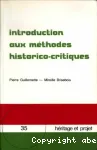 Introduction aux mthodes historico-critiques