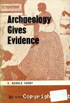 Archaeology Gives Evidence