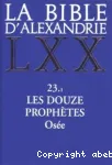 Les douze prophtes: Ose