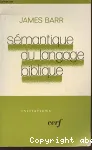 Smantique du langage biblique