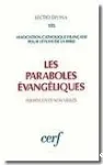 Les paraboles vangliques : perspectives nouvelles