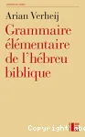 Grammaire lmentaire de l'hbreu biblique