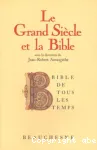 Le Grand sicle et la Bible