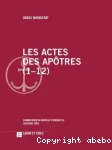 Les Actes des Aptres. 1-12