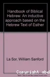 Handbook of Biblical Hebrew (vol 1 + 3) Lessons + The Book of Esther