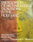 Encyclopedia of archaeological excavations in the Holy Land (vol. 3)