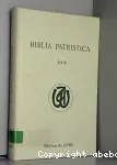 Biblia Patristica (vol. 3)