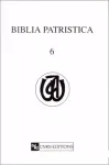 Biblia Patristica (vol. 6)