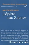 L'ptre aux Galates