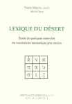 Lexique du Dsert