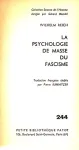 La psychologie de masse du fascisme