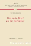 Der erste Brief an die Korinther