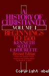 A History of Christianity. Vol. 1: Beginnigs to 1500