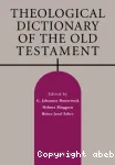 Theological Dictionary of the Old Testament (vol. 12) pasha - Qom