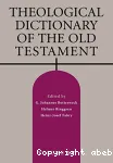 Theological Dictionary of the Old Testament (vol. 15) saker - tarsis