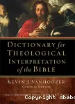 Dictionary for Theological Interpretation of the Bible