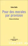 Pour des morales par provision