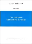 Les synopses : laboration et usage