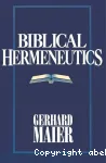 Biblical Hermeneutics