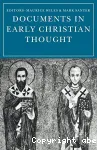 Documents in Early Christian Thought