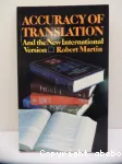 Accuracy of Translation and the New International Version