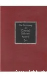 The Dictionary of Classical Hebrew. Volume II : Beth - Waw