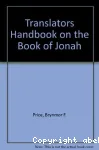 A Translators Handbook on the Book of Jonah