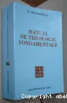 Manuel de thologie fondamentale