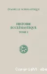 Histoire ecclsiastique. Livres I - III