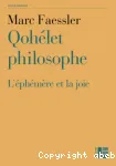 Qohlet philosophe