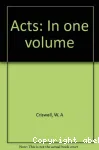 Acts in One Volume