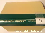 On Human Dignity