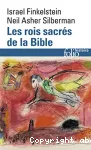 Les rois sacrs de la Bible