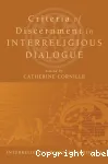 Criteria of Discernment in Interreligious Dialogue