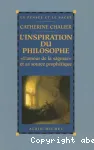 L'inspiration du philosophe