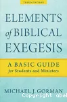 Elements of Biblical Exegesis