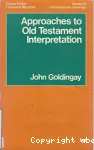 Approaches to Old Testament Interpretation