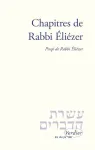 Pirq de Rabbi lizer : leons de Rabbi lizer; suivi d'une tude de Pierre-Henri Salfati