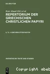 Repertorium der griechischer christlichen Papyri. II. Kirchenvter - Papyri