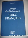 Abrg du dictionnaire grec-franais